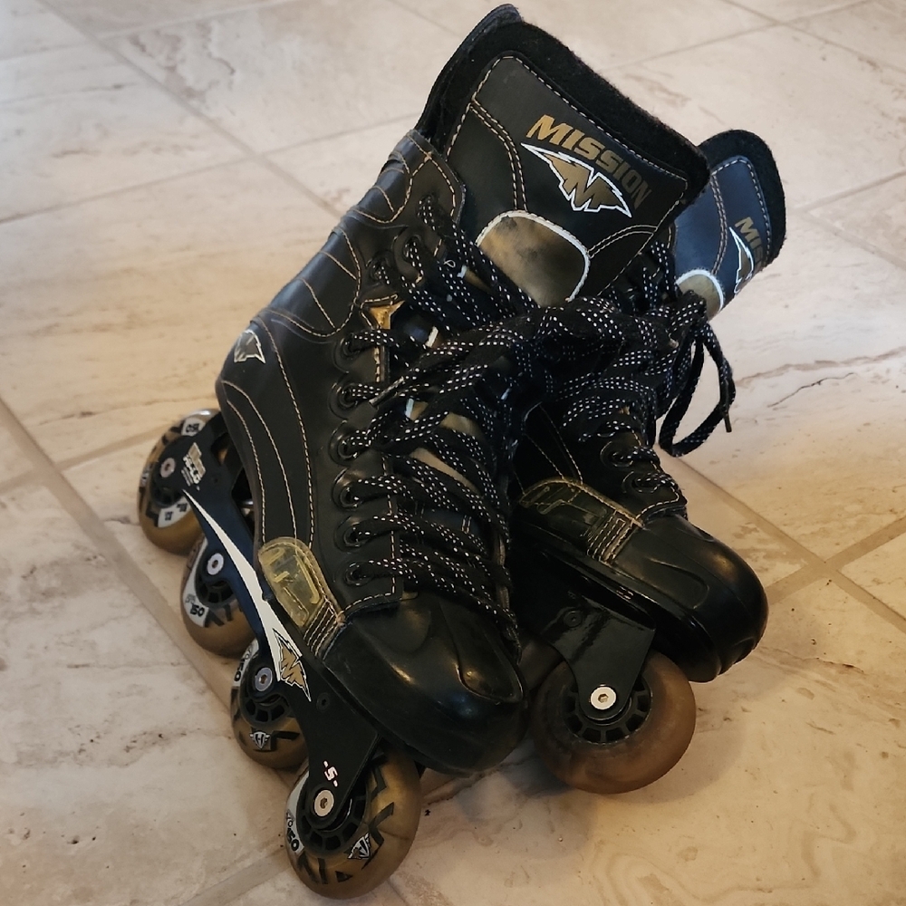 Mission Black Inline Skates